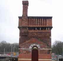 The water tower, beside St. Pancras Lock