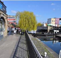 Hampstead Road Lock - the starting point